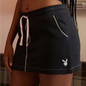NWT Playboy by PacSun Varsity Stitched Mini Skirt